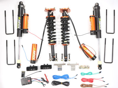 17款福特F150減震器-福特F150氮氣減震器-電控100段軟硬調節(jié)減震器